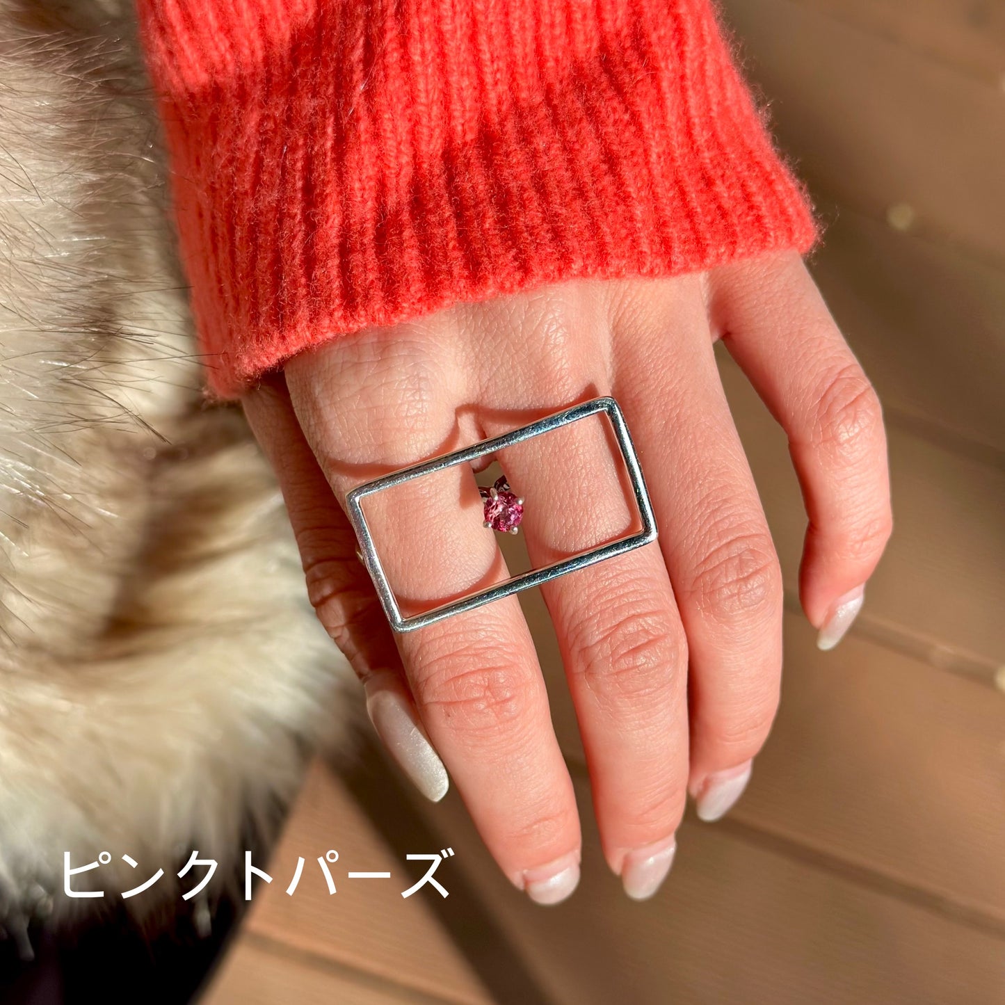 Silver925 2finger ring