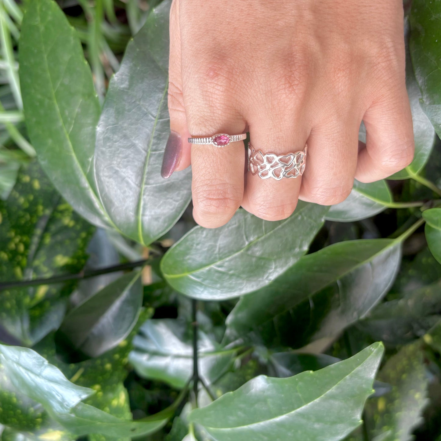 Heart plain ring 26