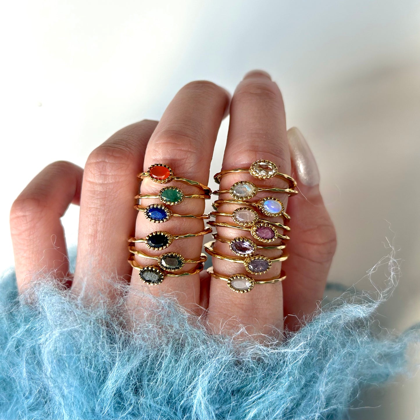 Brass petit ring 4