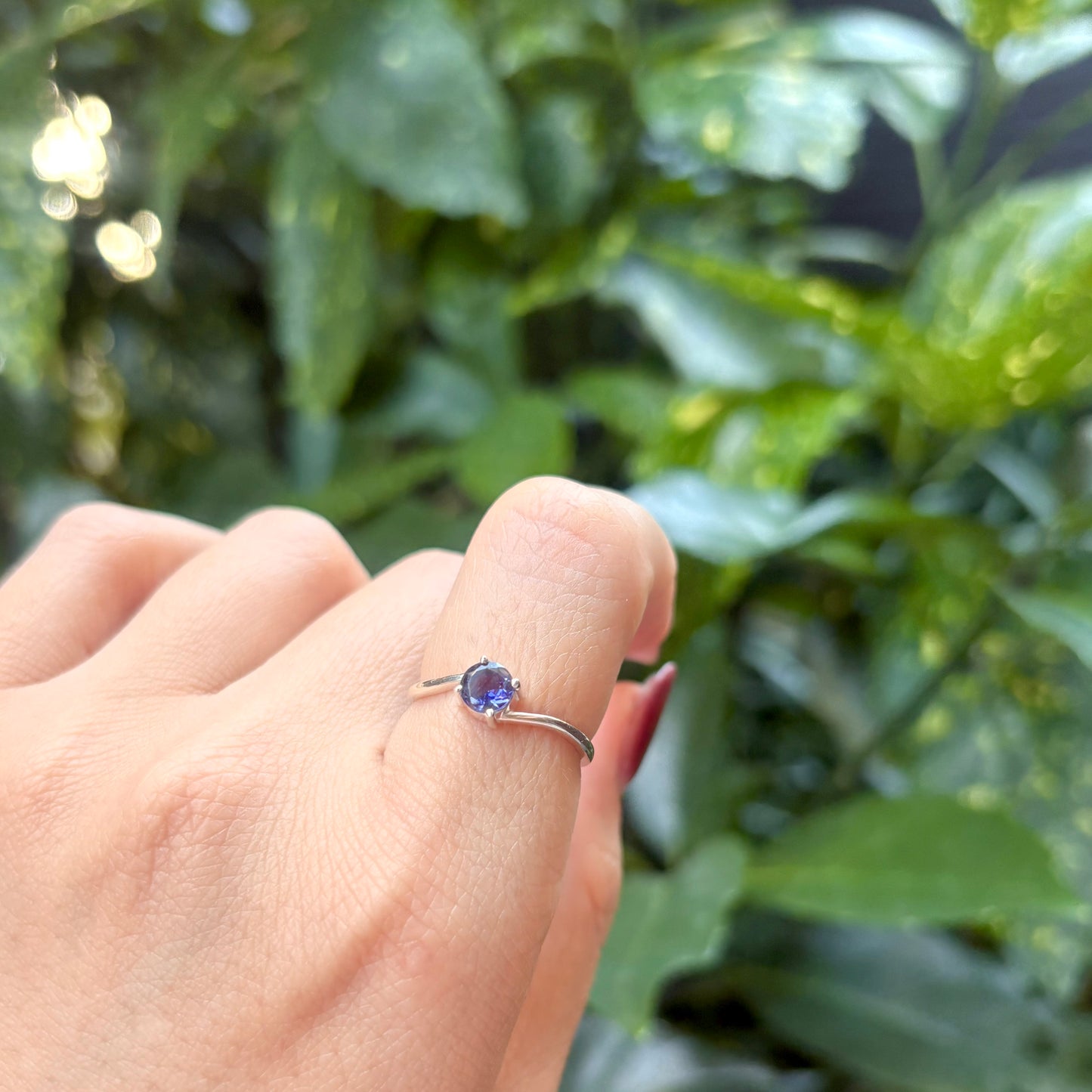 Silver925 1stone ring 1