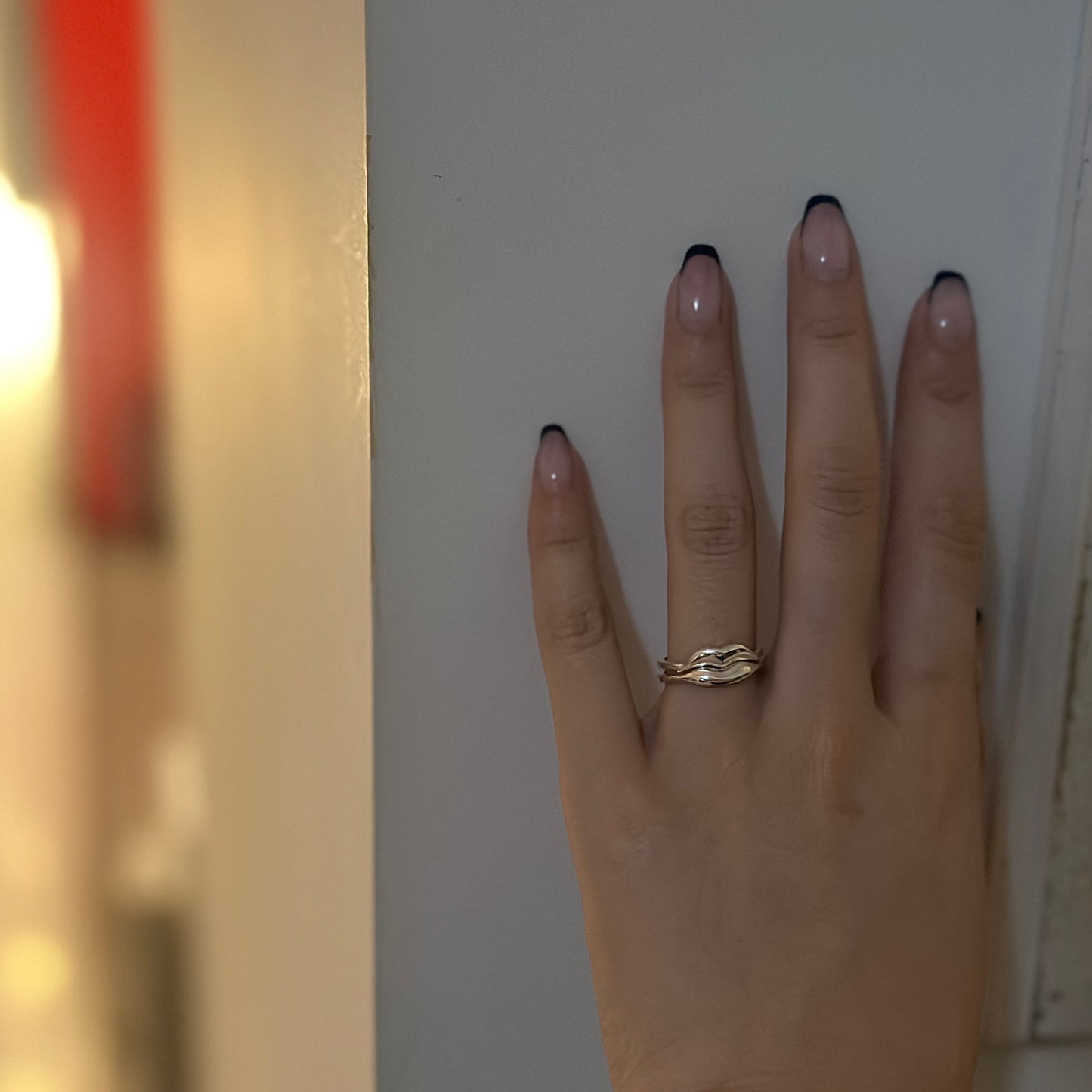 Lip plain ring 1