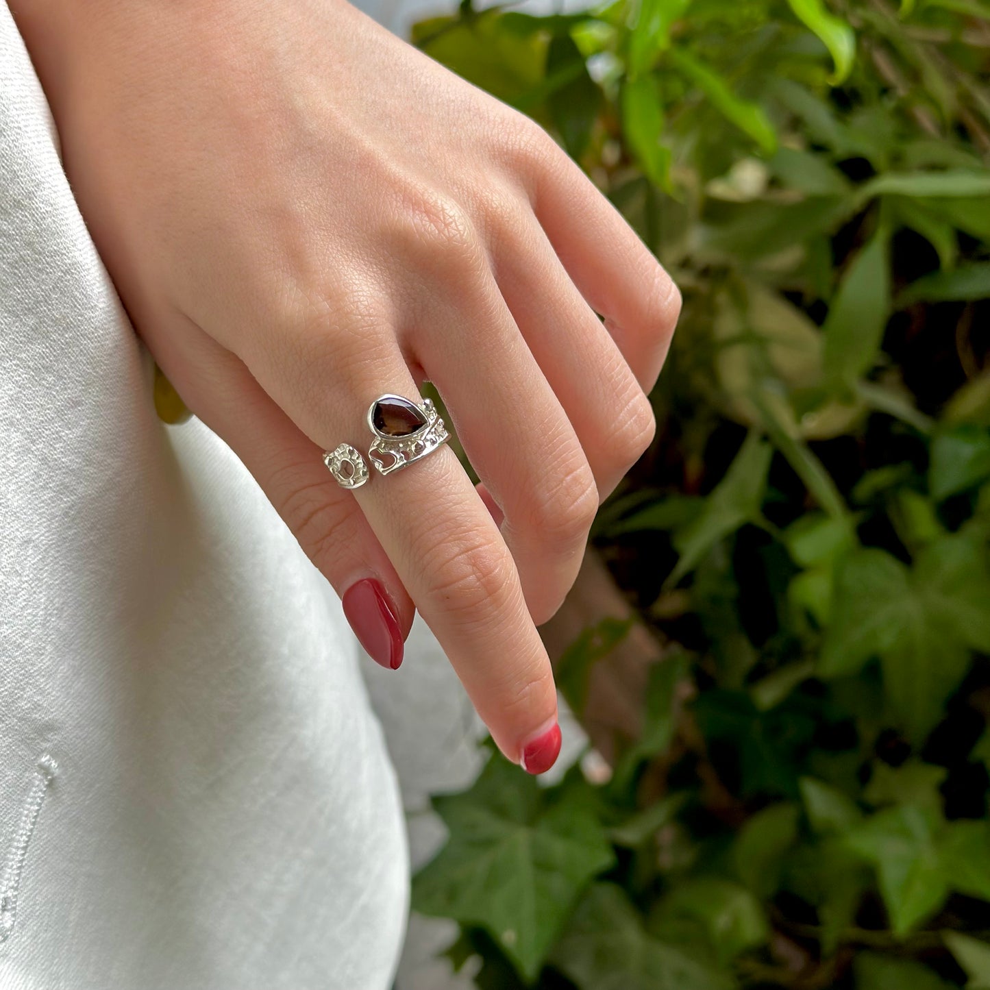 Silver925 design ring 49