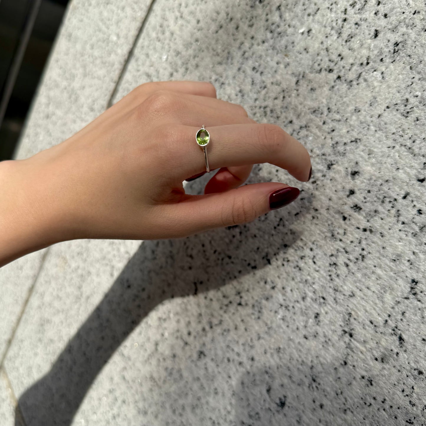 Silver925 1stone ring 2