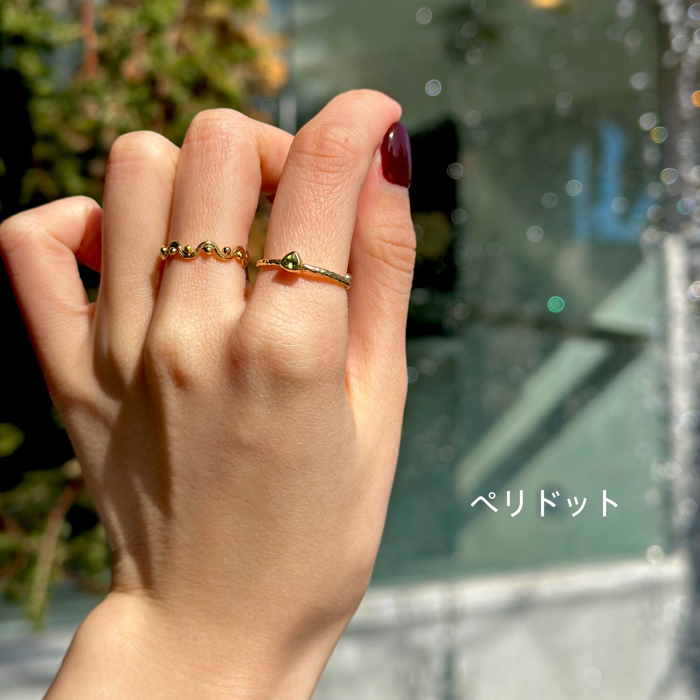 Brass petit ring 52