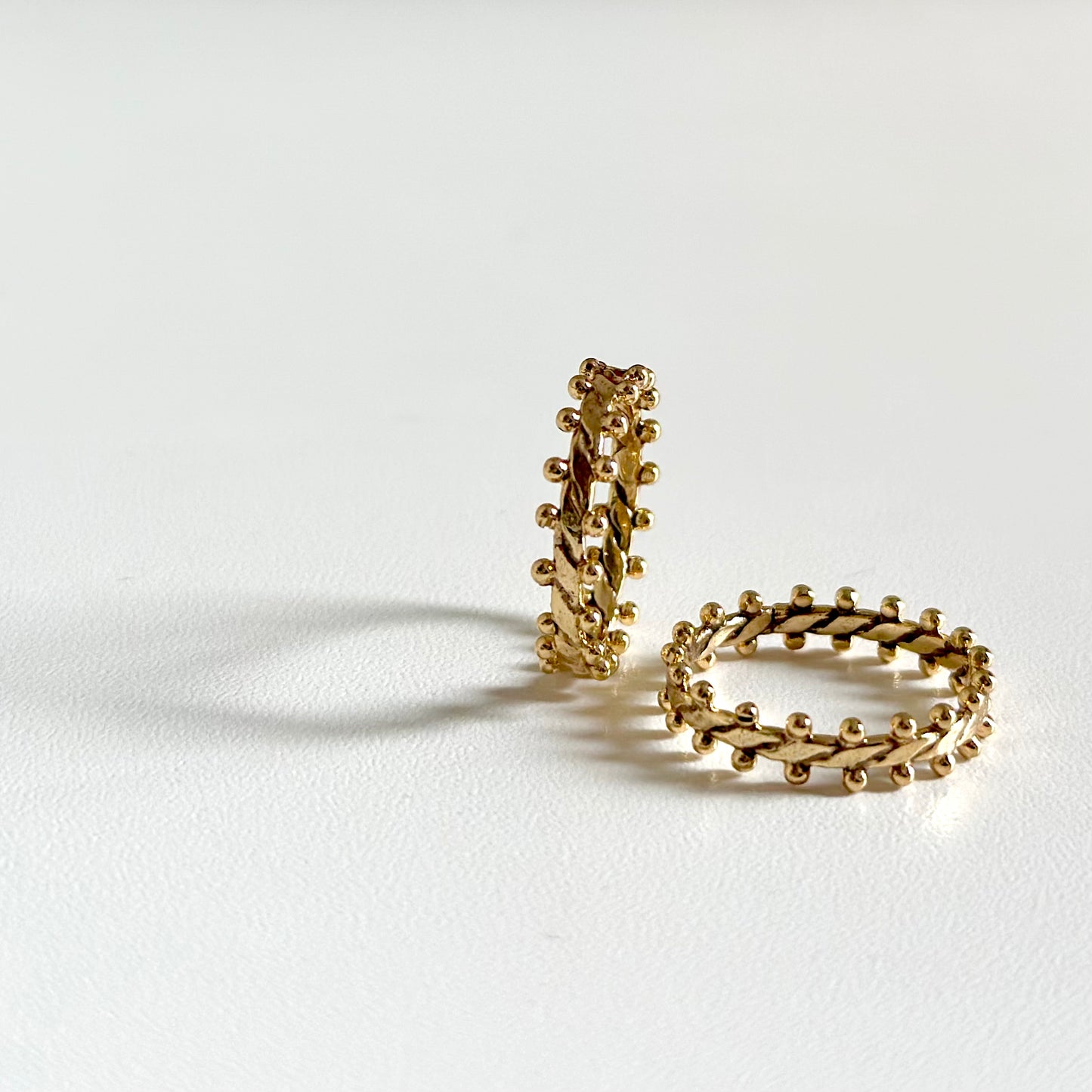 Brass plain ring 15