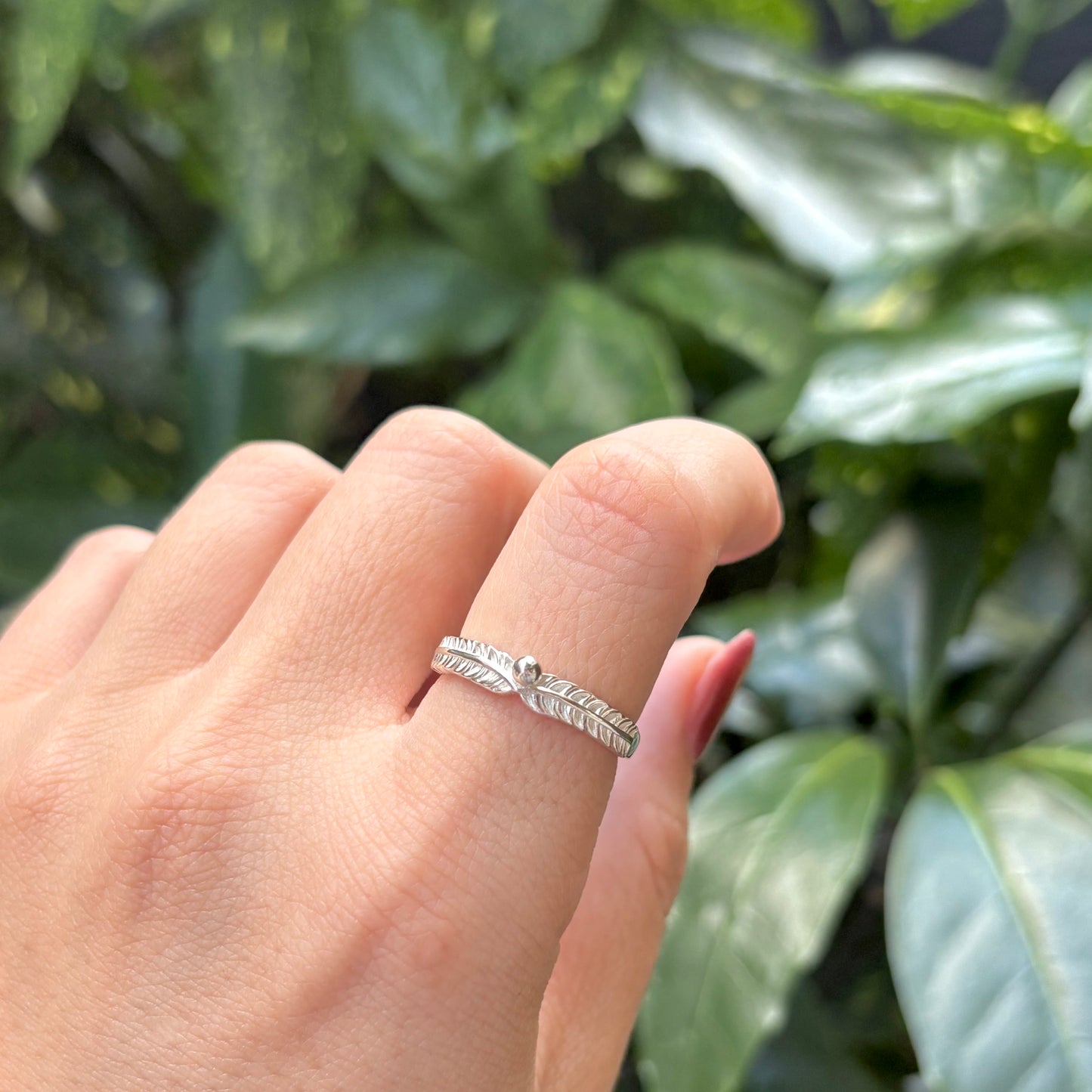 Silver925 plain ring 67