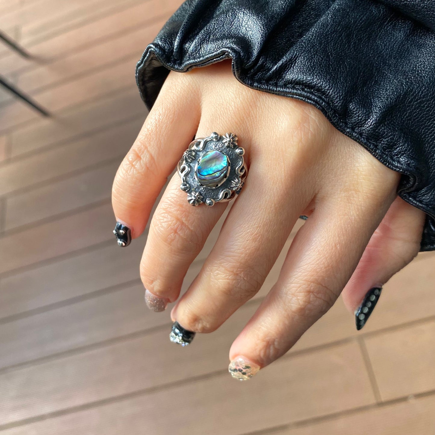 Silver925 design ring 38