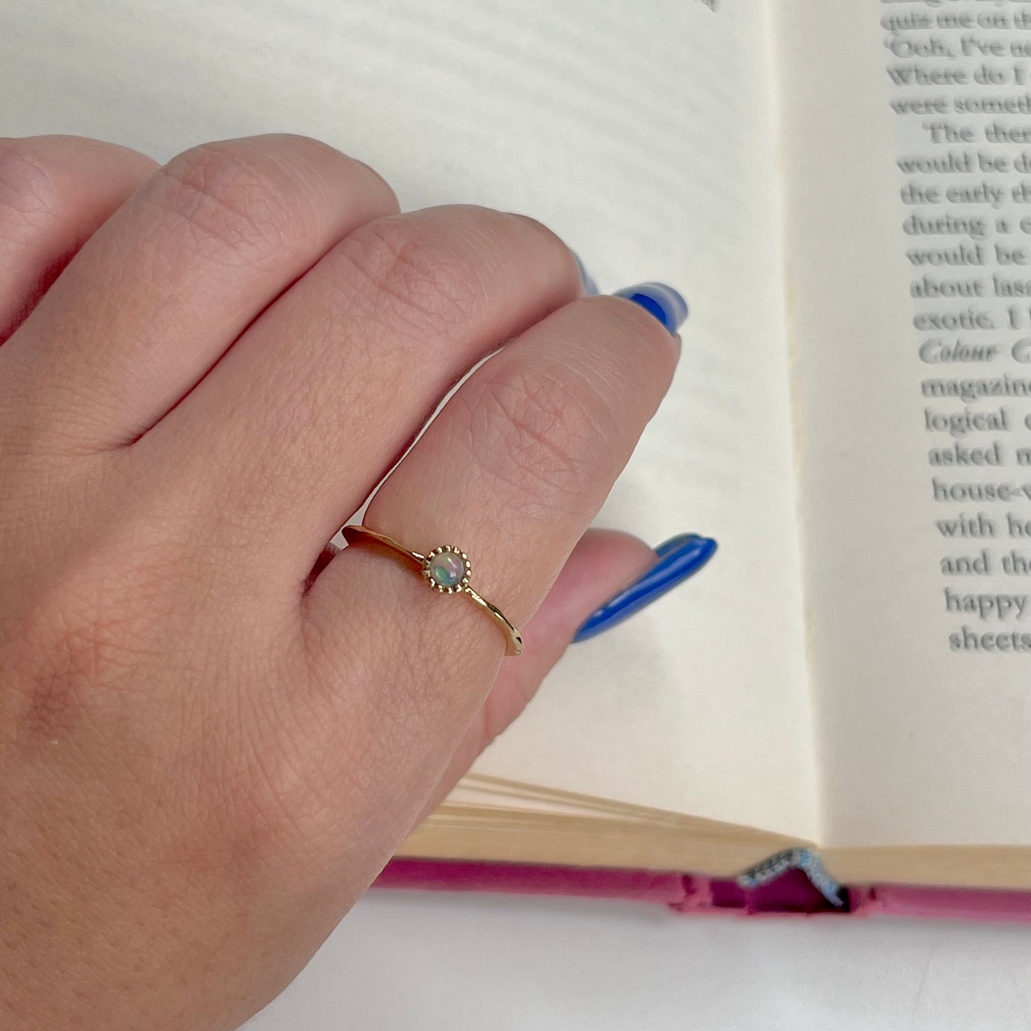 Brass petit ring 33