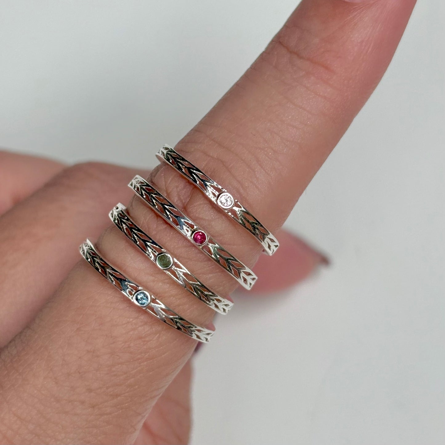 Silver925 design ring 7