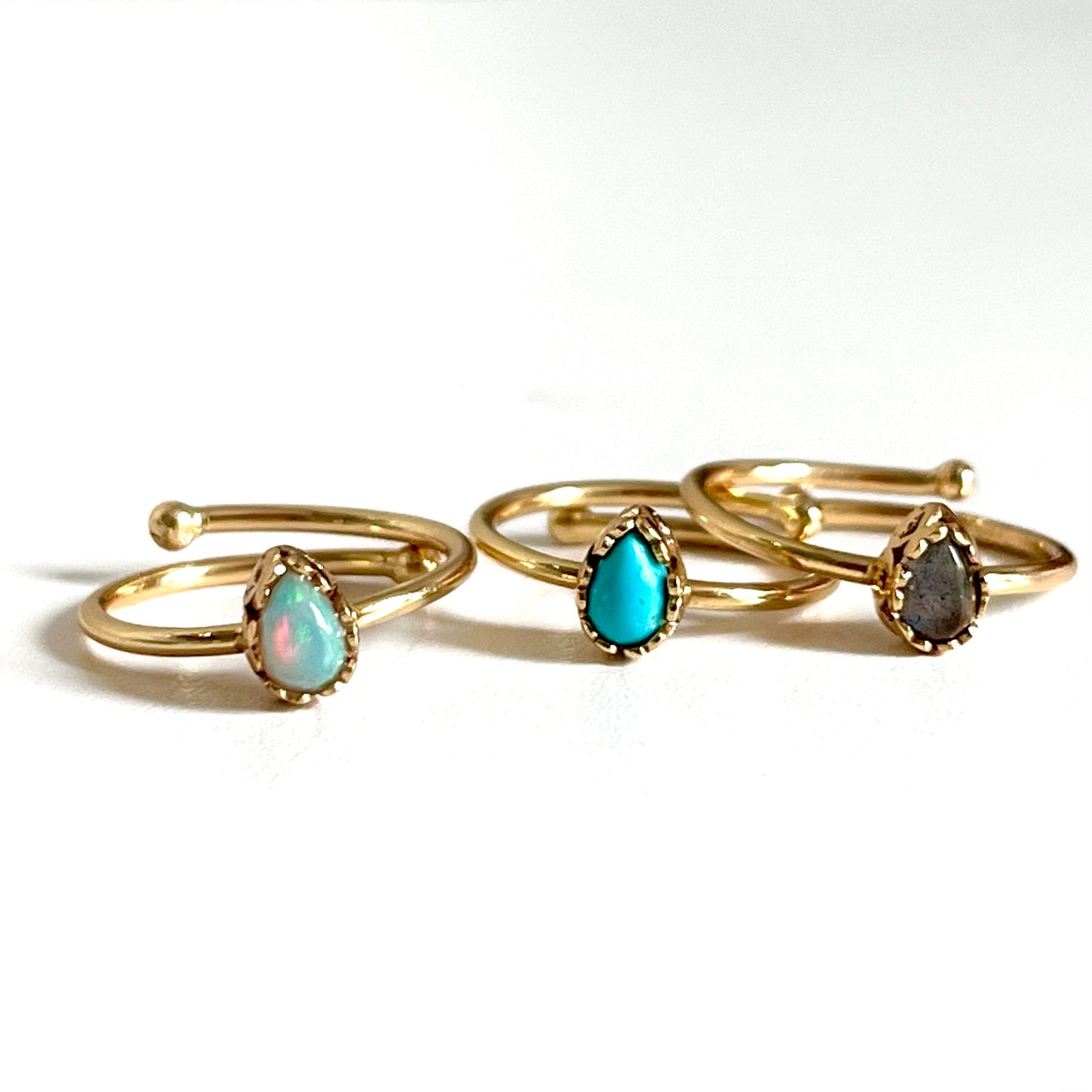 Brass petit ring 39