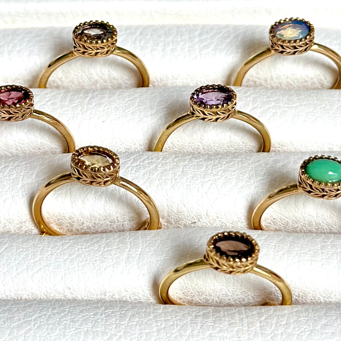 Brass petit ring 11