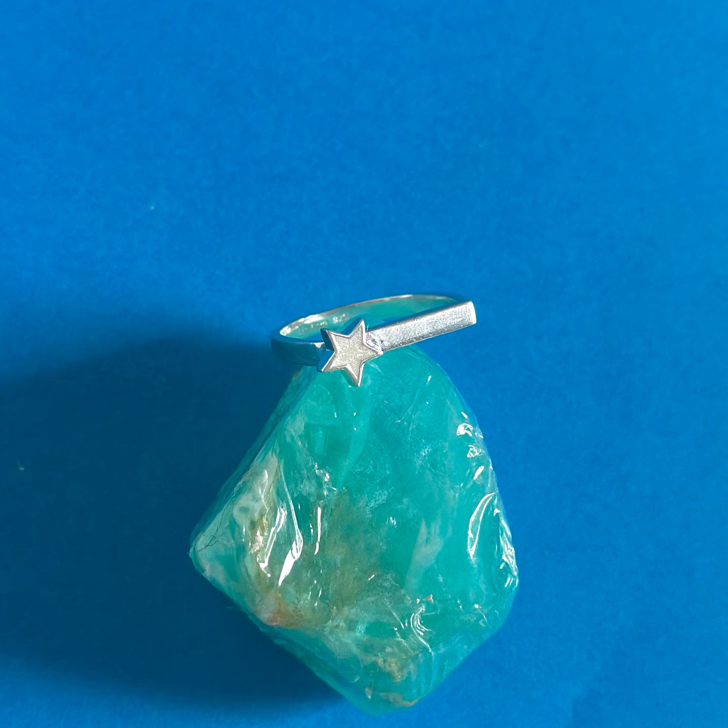 Star enamel ring 2