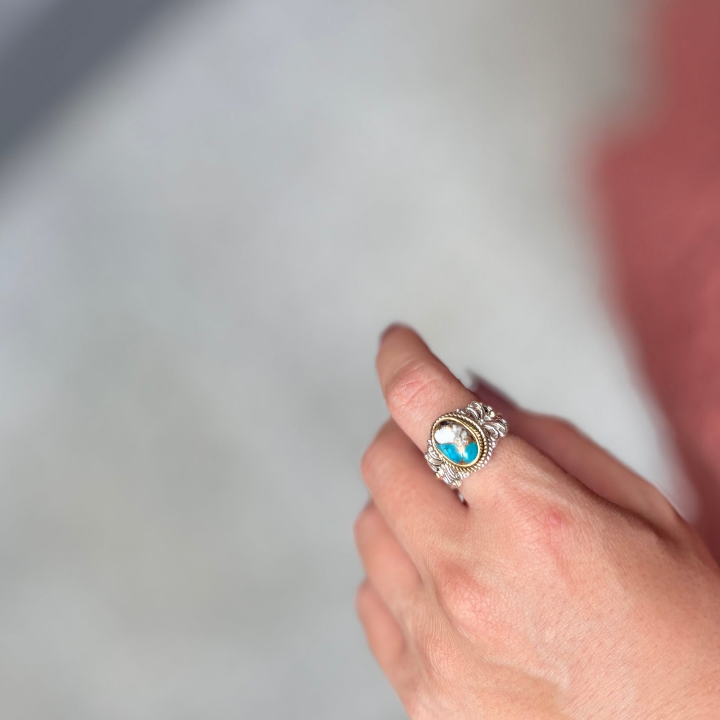 Connect ring〈 Blue 〉3