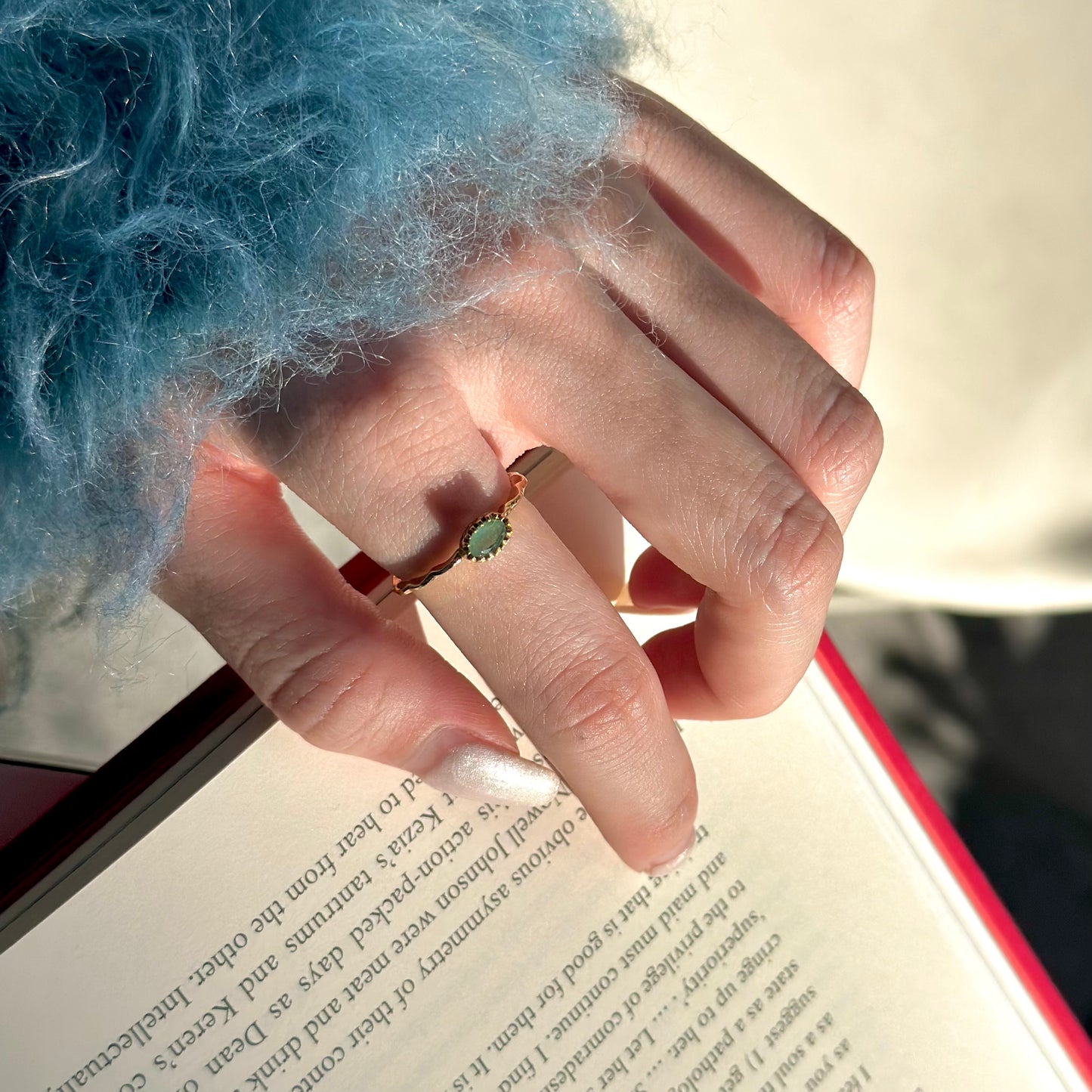 Brass petit ring 4