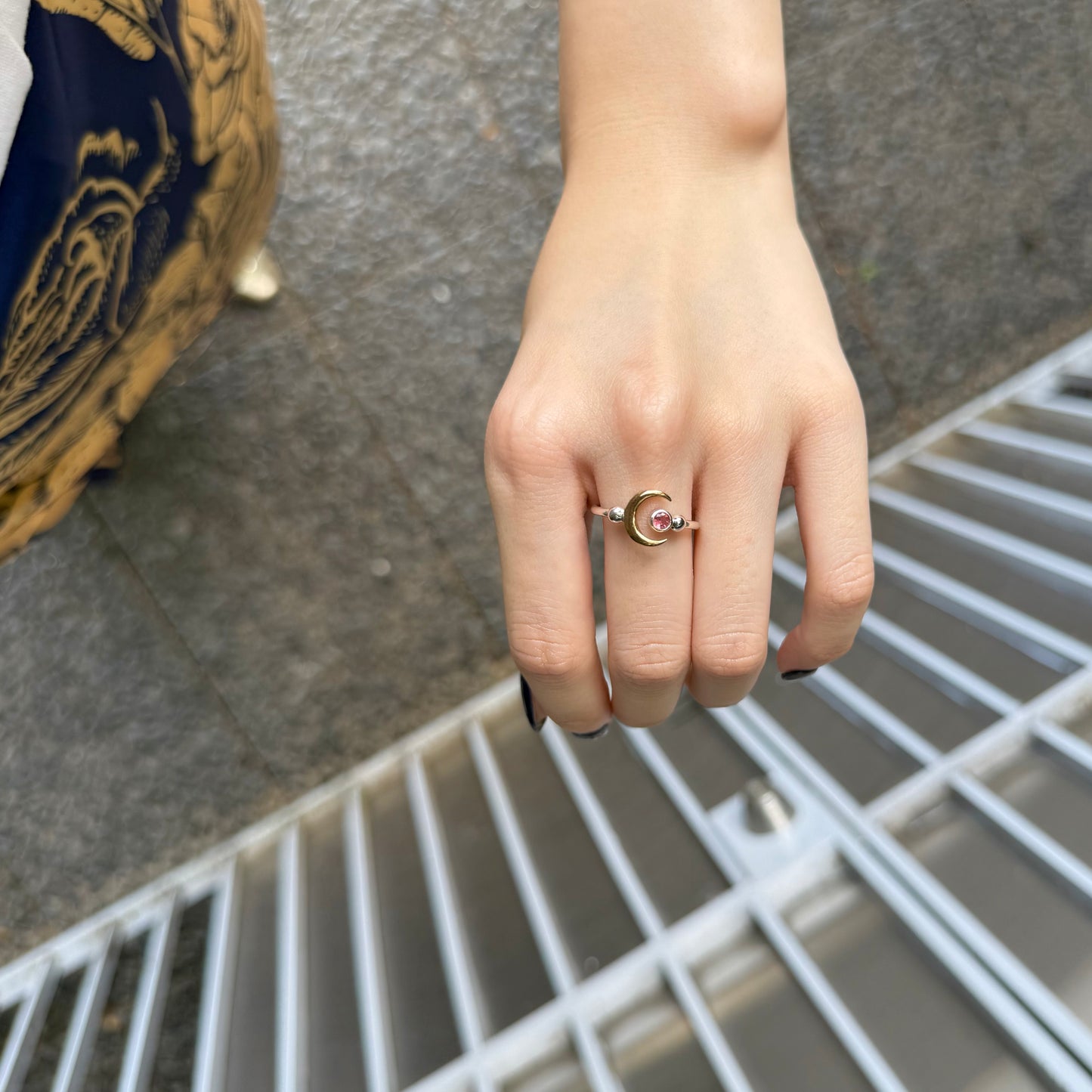 Moon design ring 5