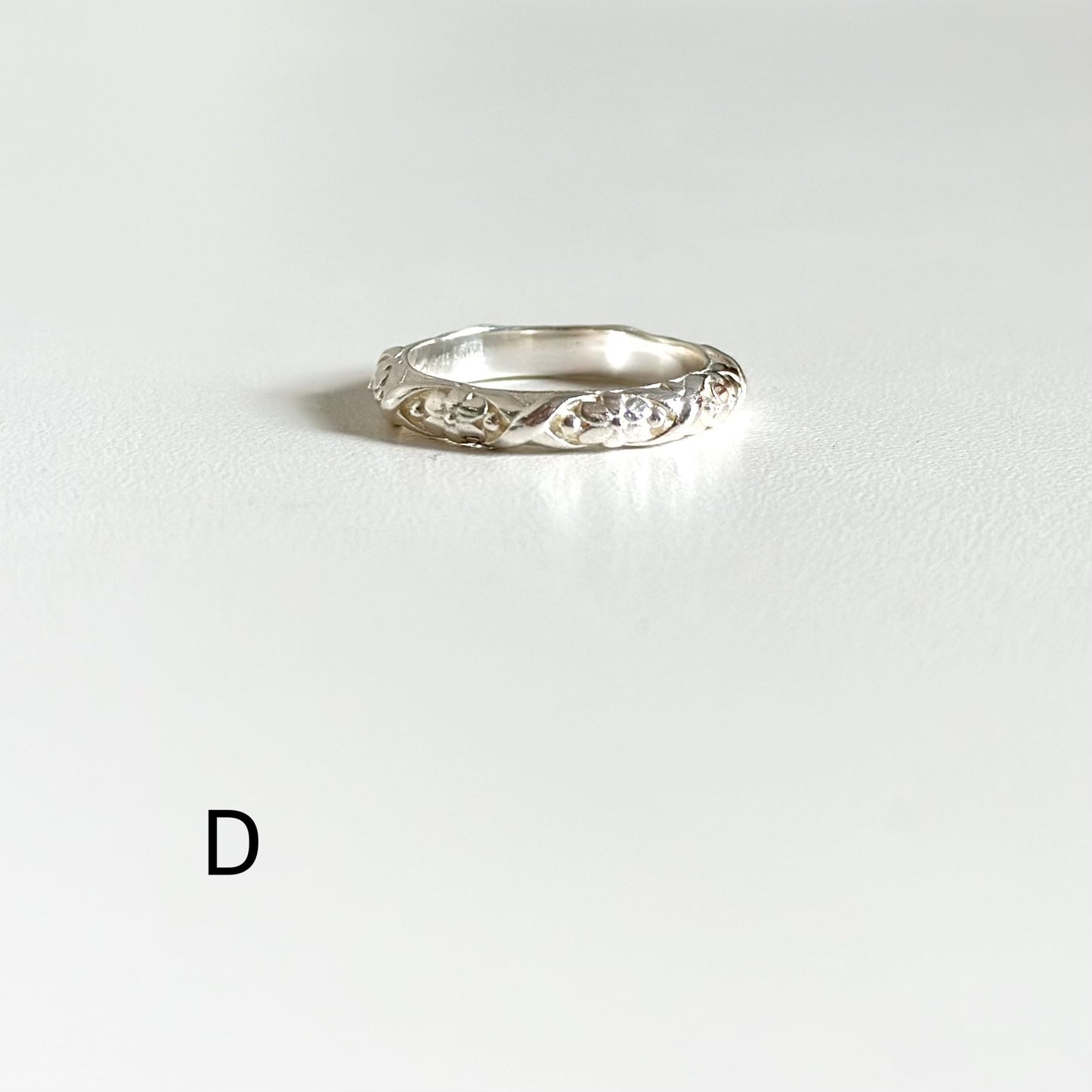 Silver925 plain ring 83