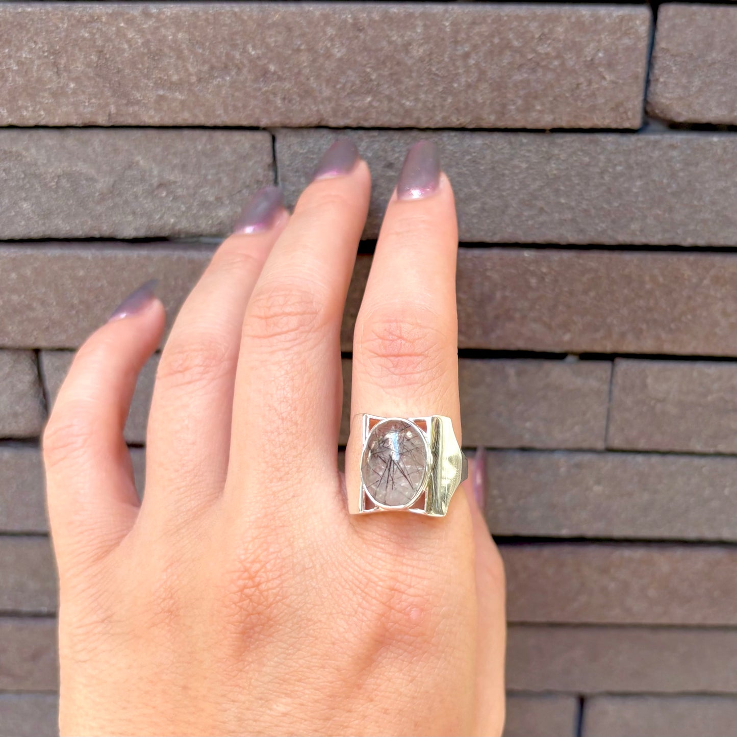 Silver925 design ring 77