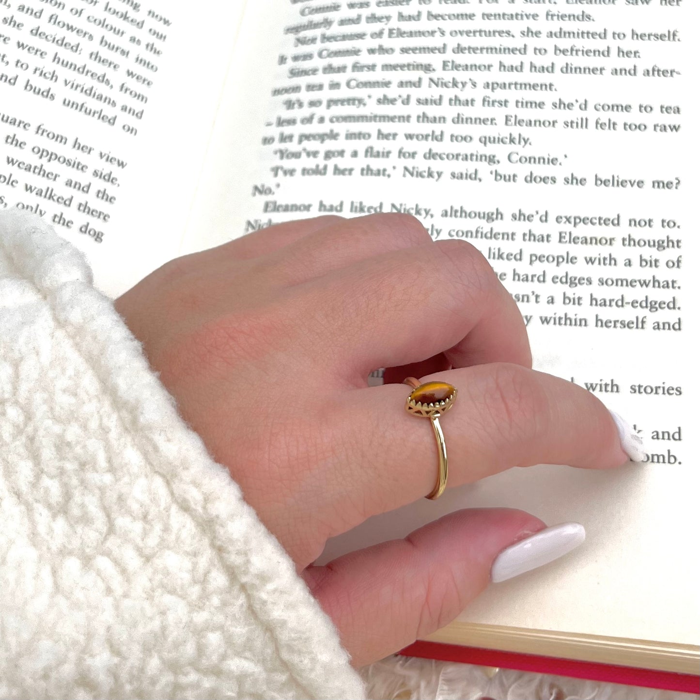 Brass petit ring 40
