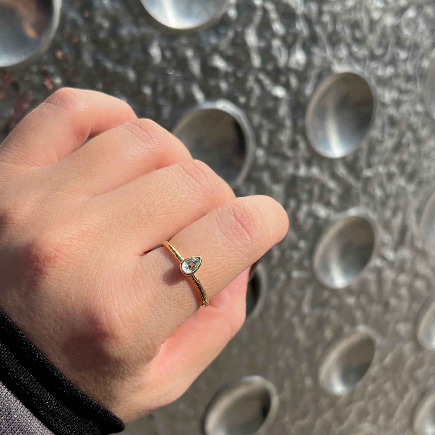 Brass petit ring 42