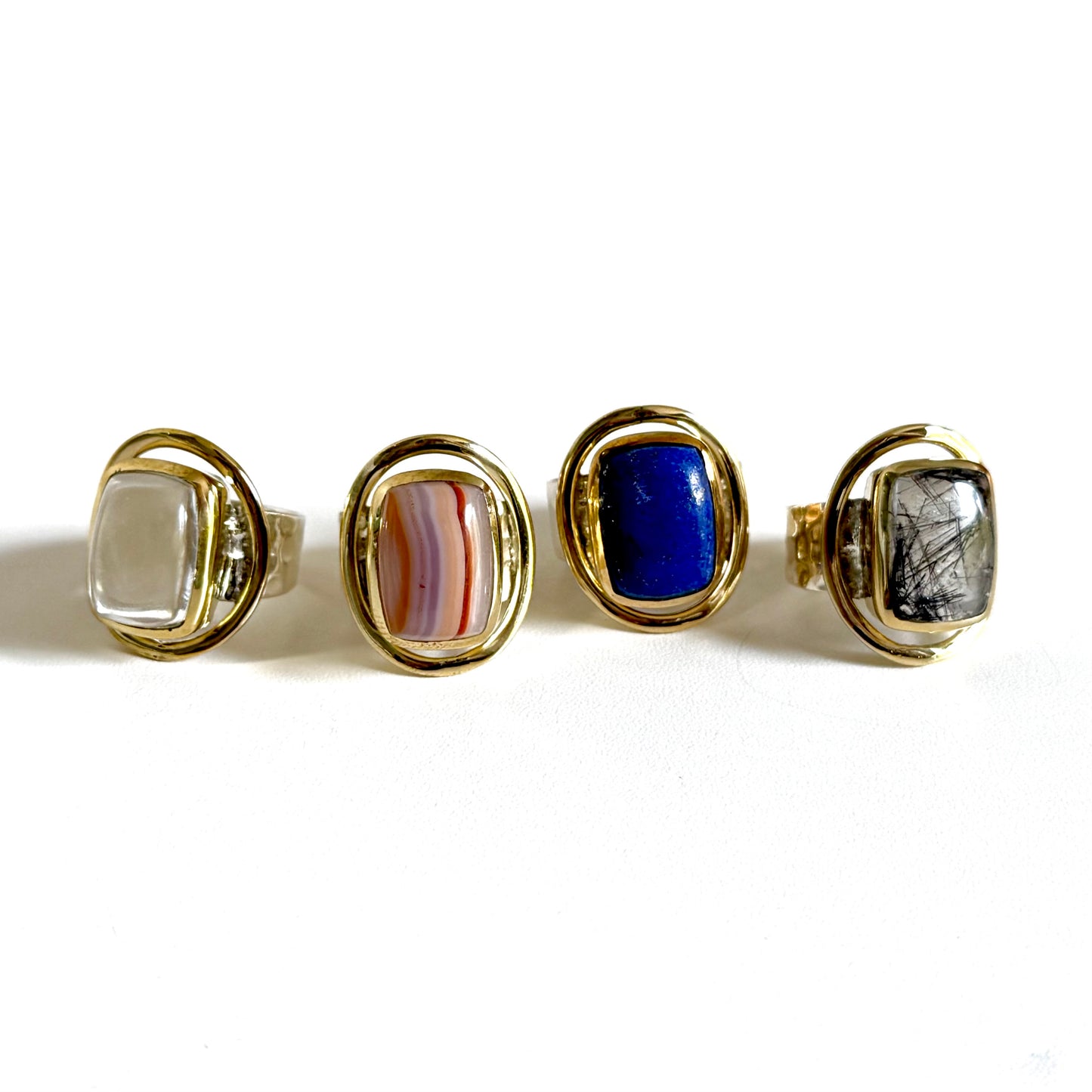 Silver925×Brass design ring 8