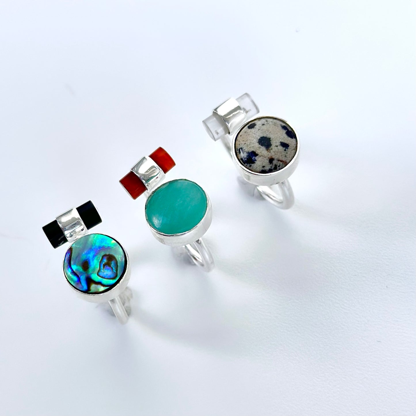 Silver925 2stone ring 6