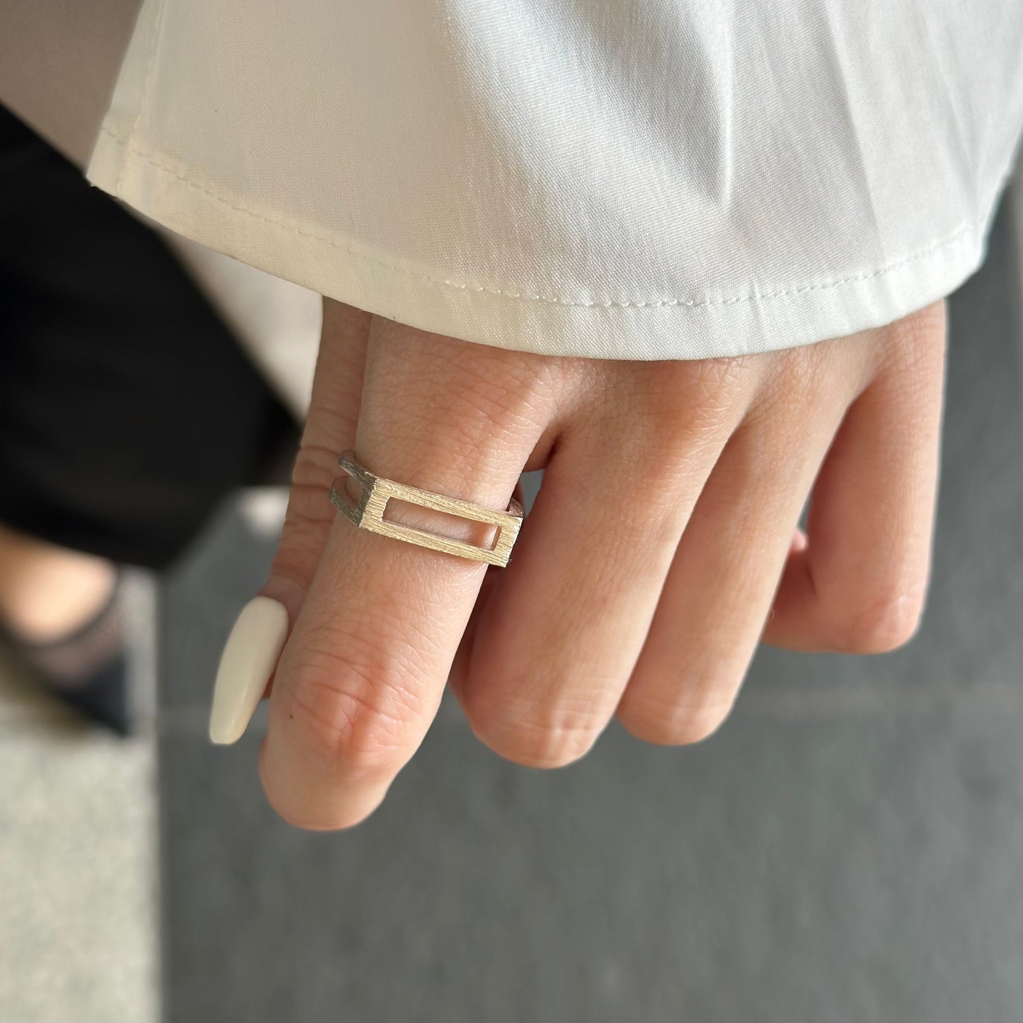 Silver925 plain ring 83