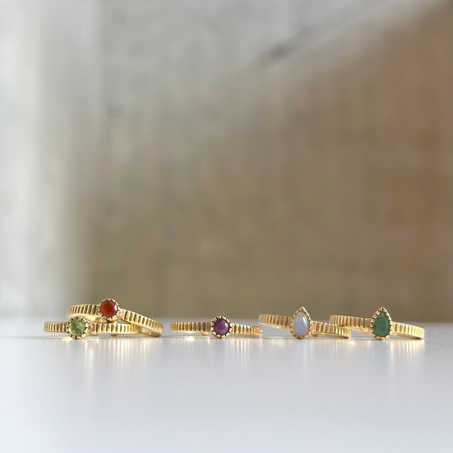 Brass petit ring 13