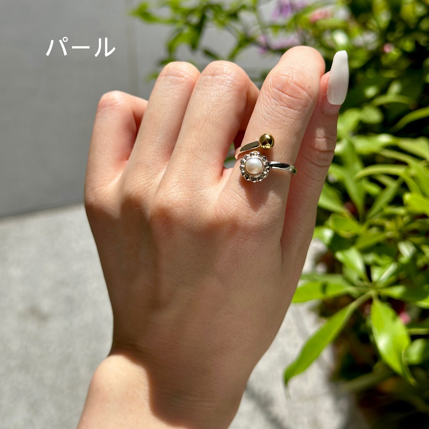 Flower design ring 7