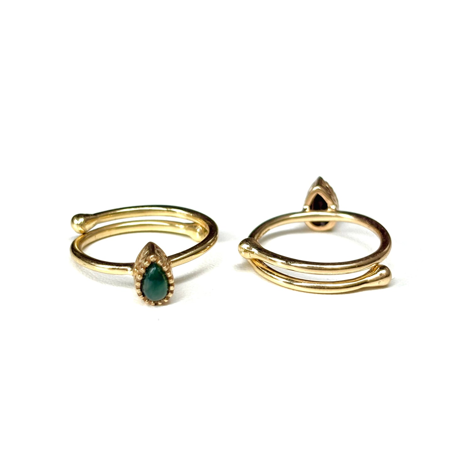 Brass petit ring 7