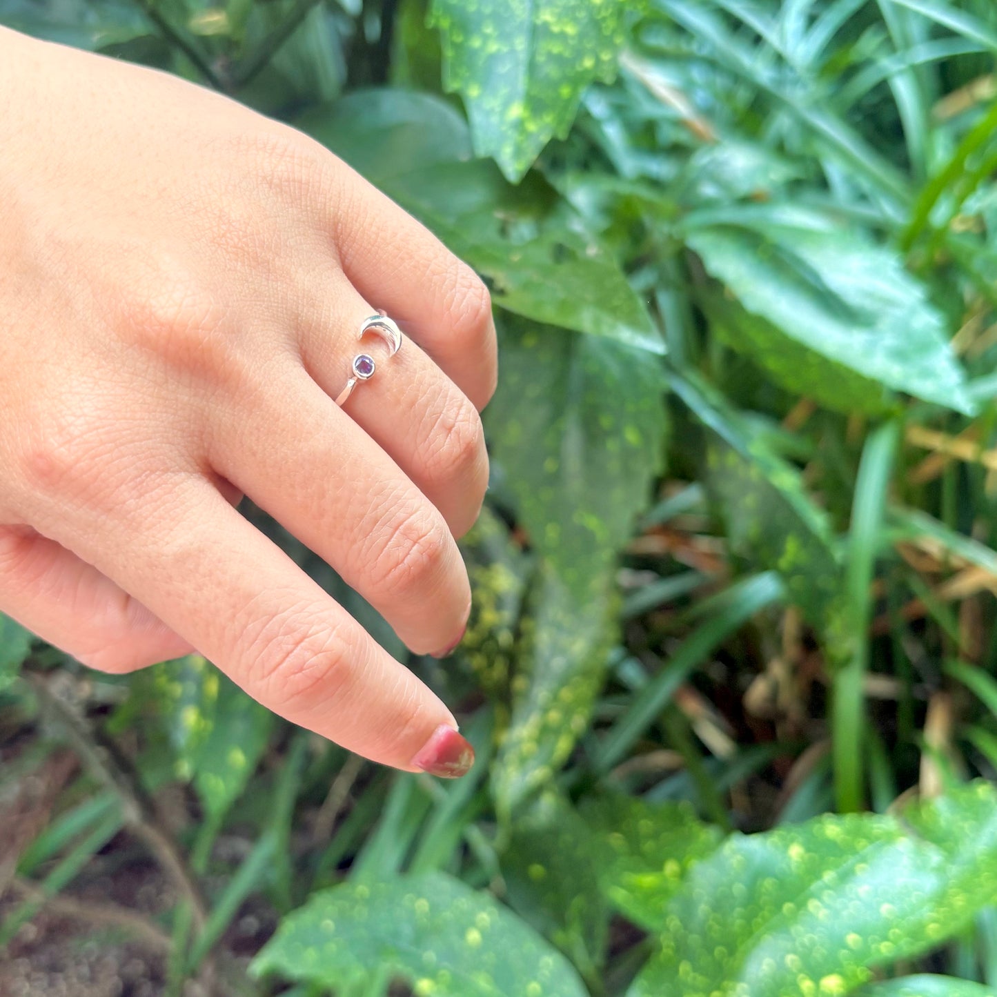 Moon design ring 4