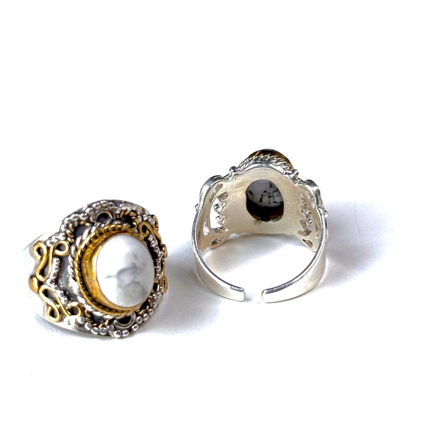 Connect ring〈 Black & White 〉