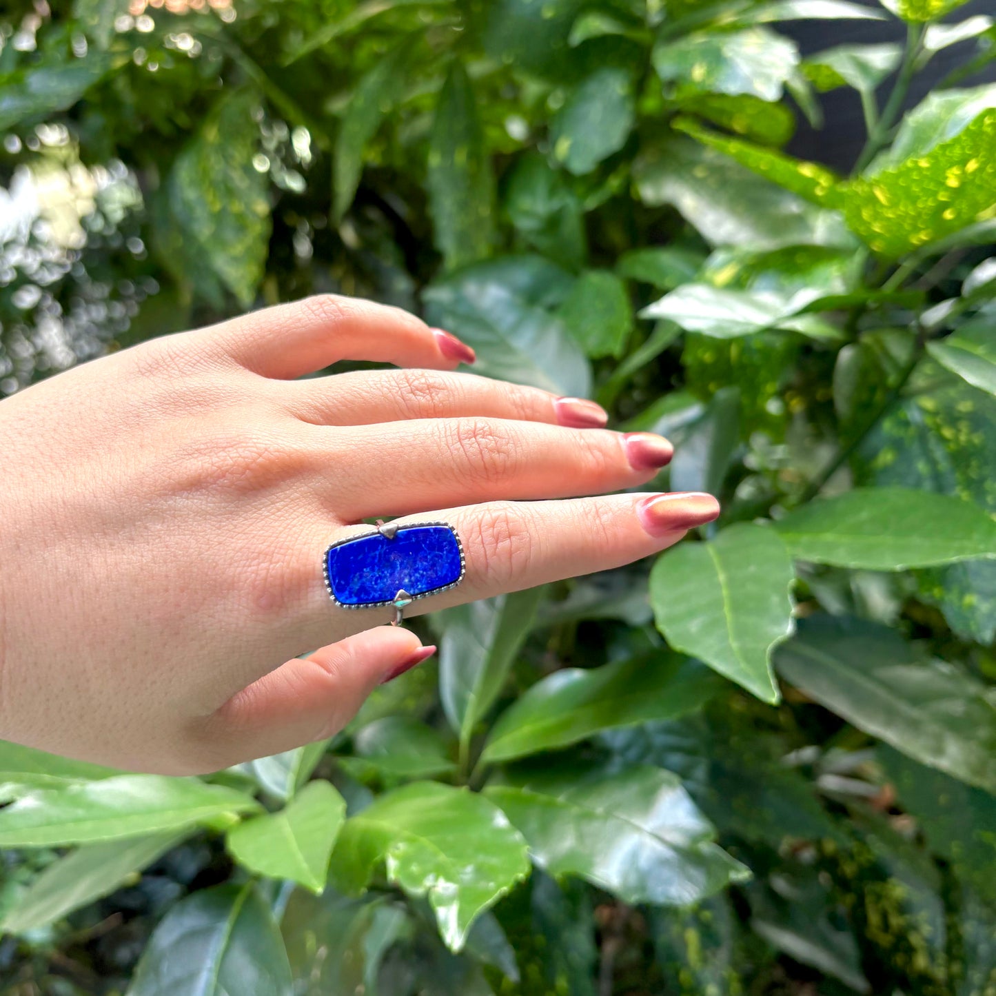 Big stone design ring 3