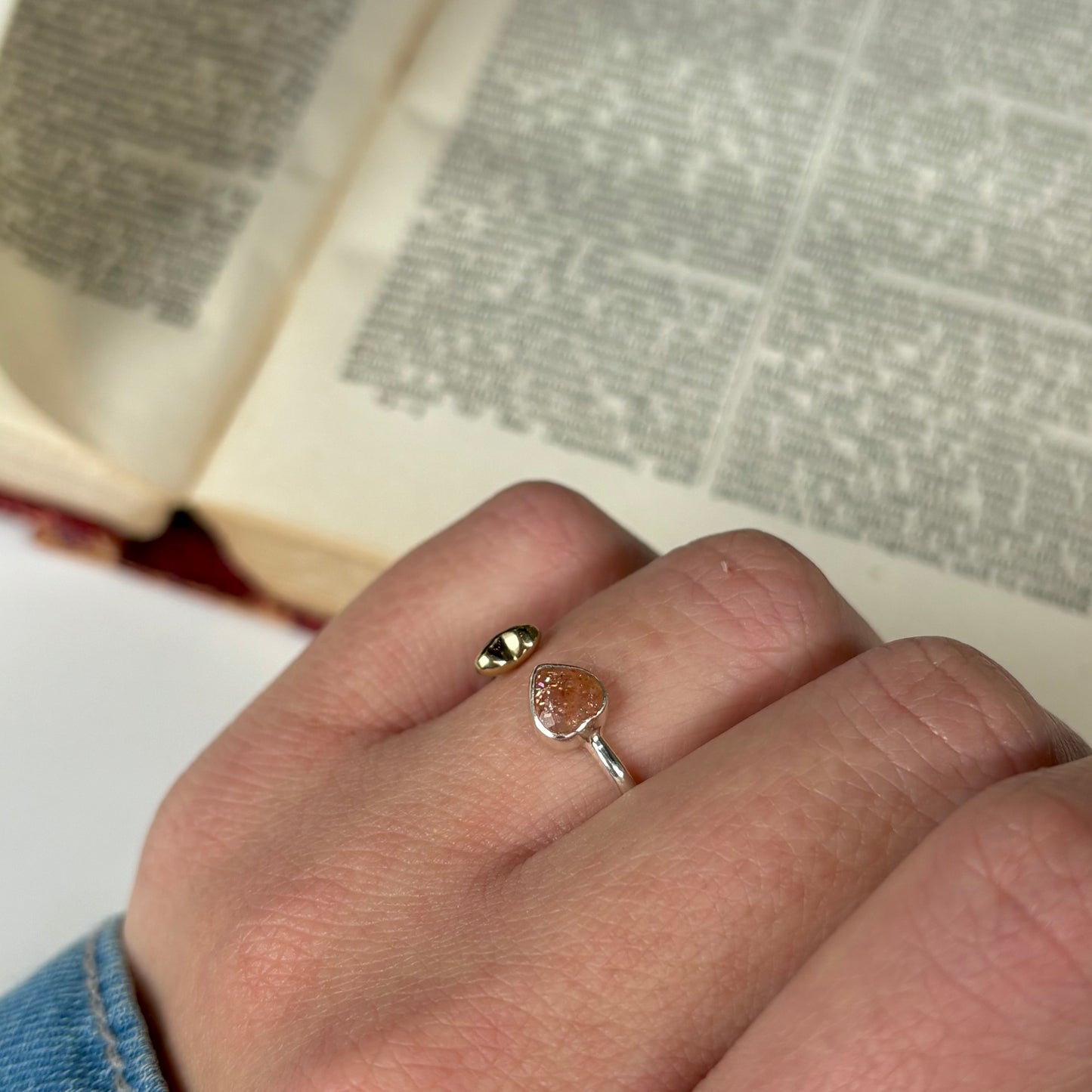 Heart fork ring 1
