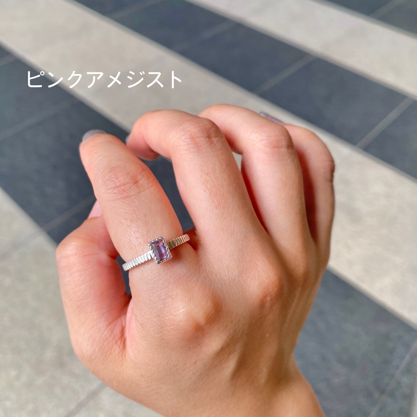 Silver925 petit ring 17