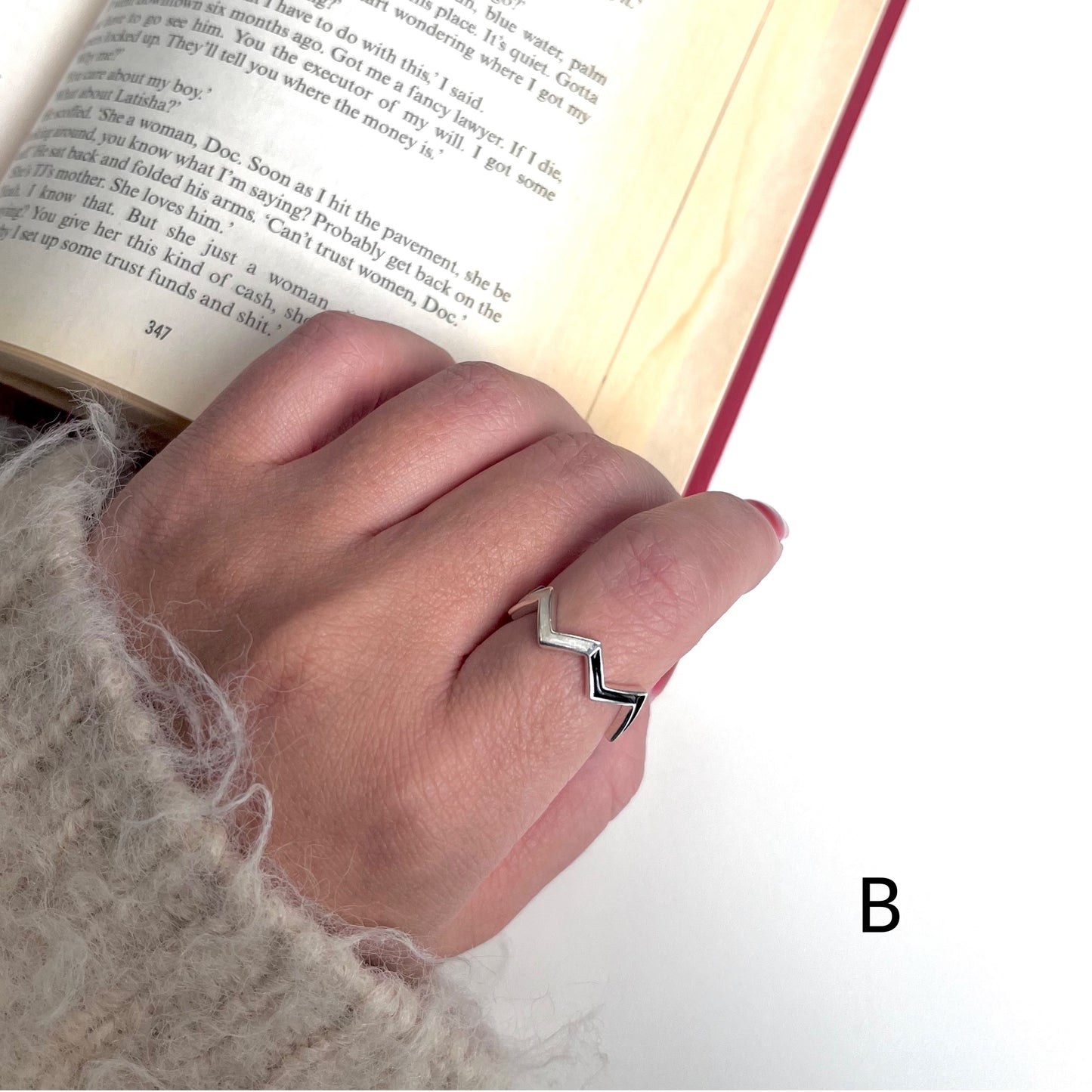 Enamel design ring 1