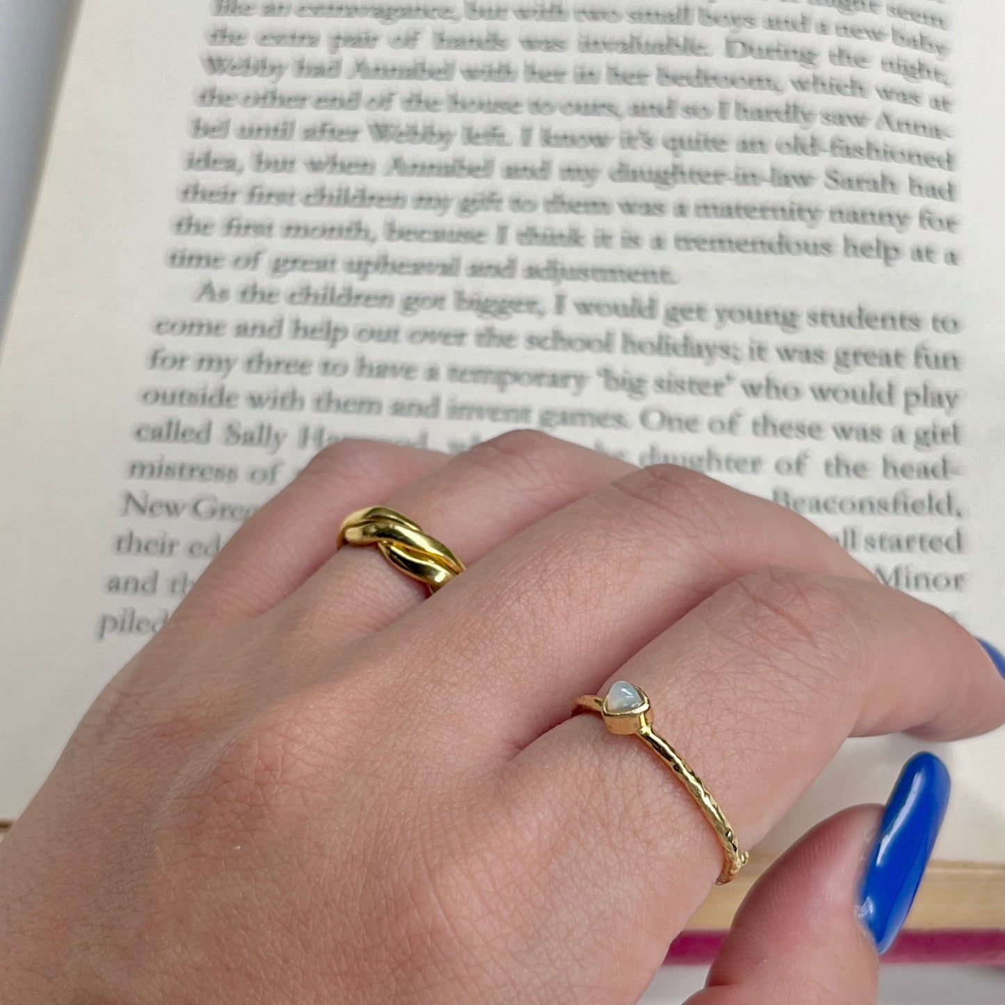 Brass petit ring 34