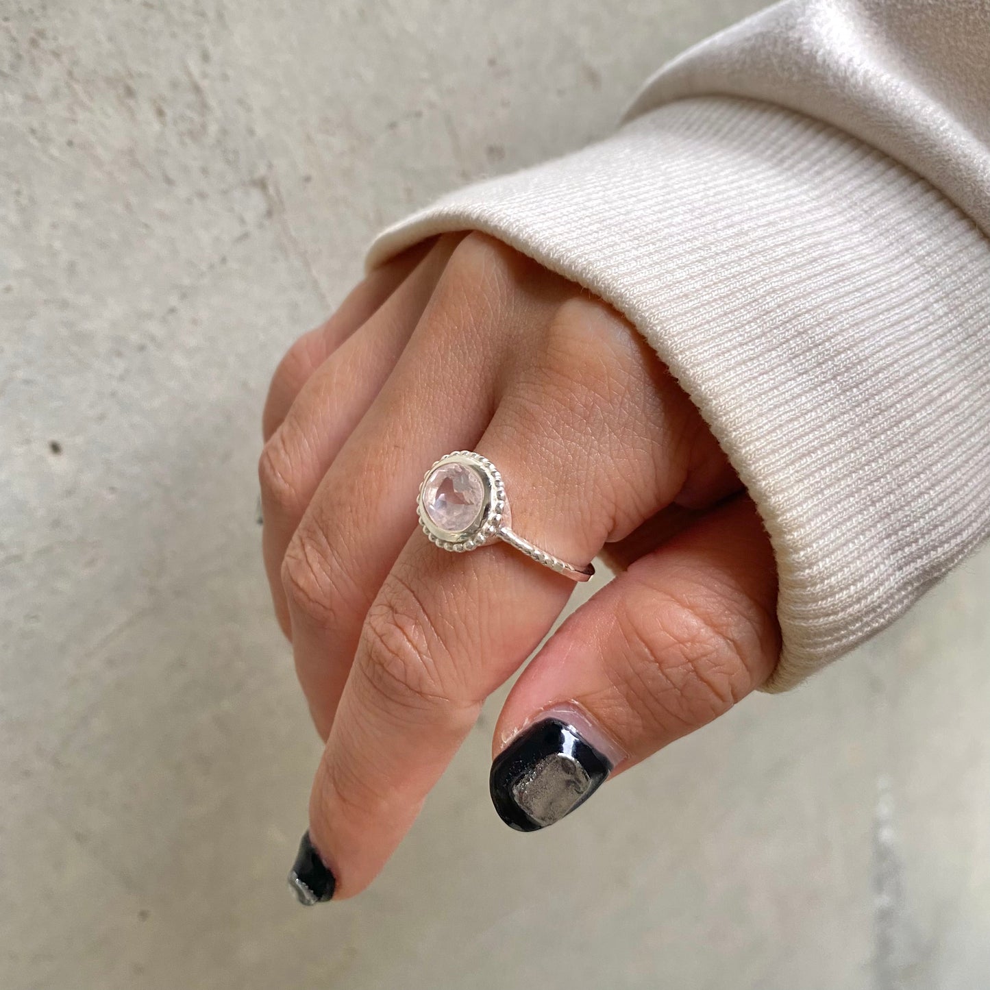 Silver925 1stone ring 6