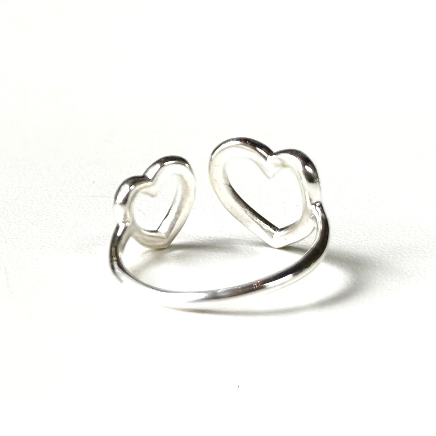Heart plain ring 66