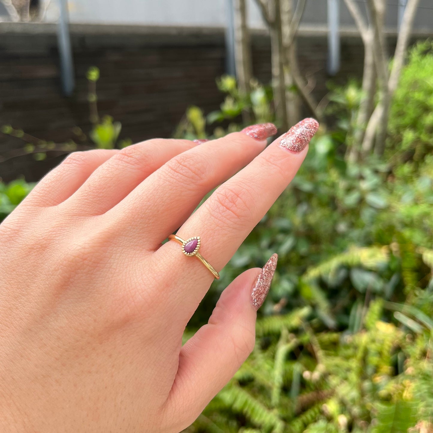 Brass petit ring 69