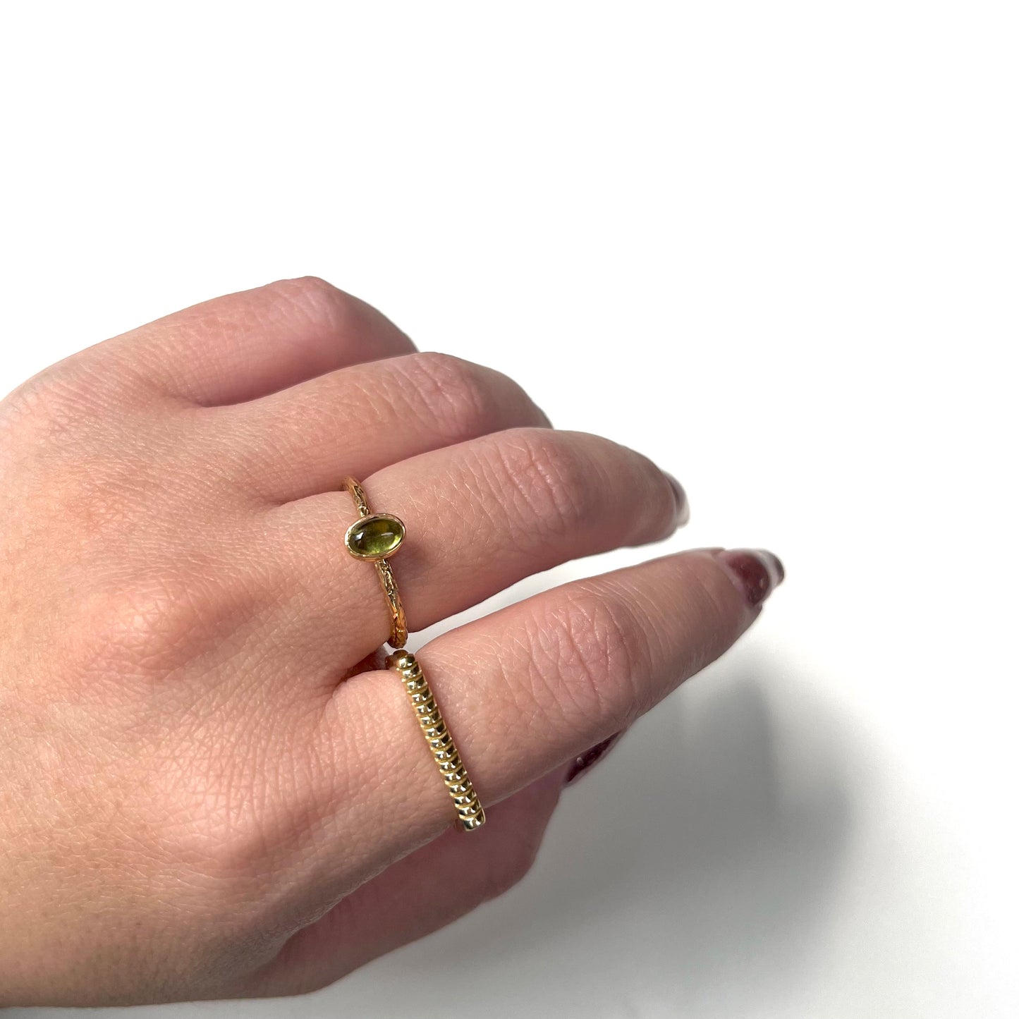 Brass plain ring 73