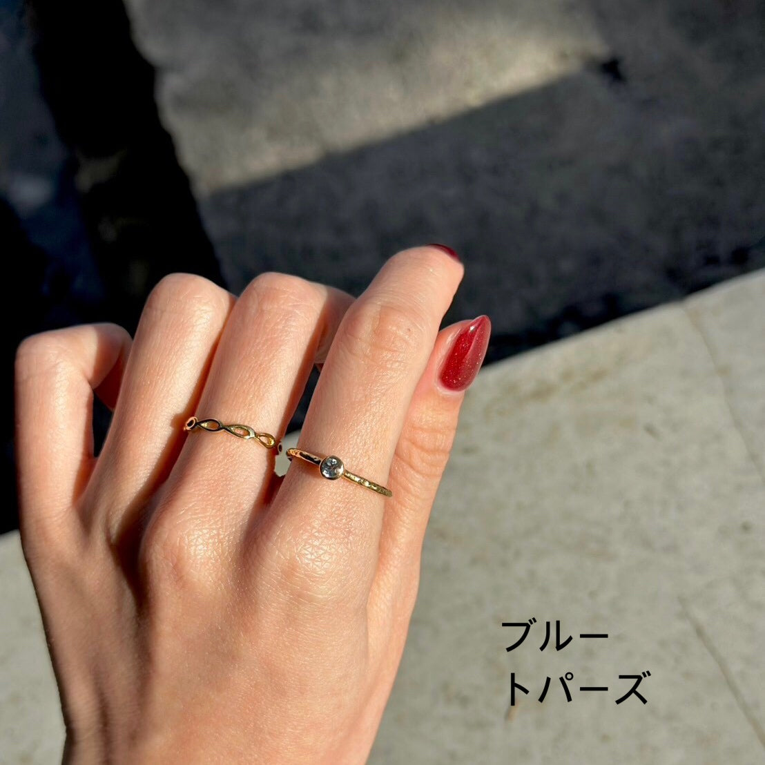 Brass petit ring 41