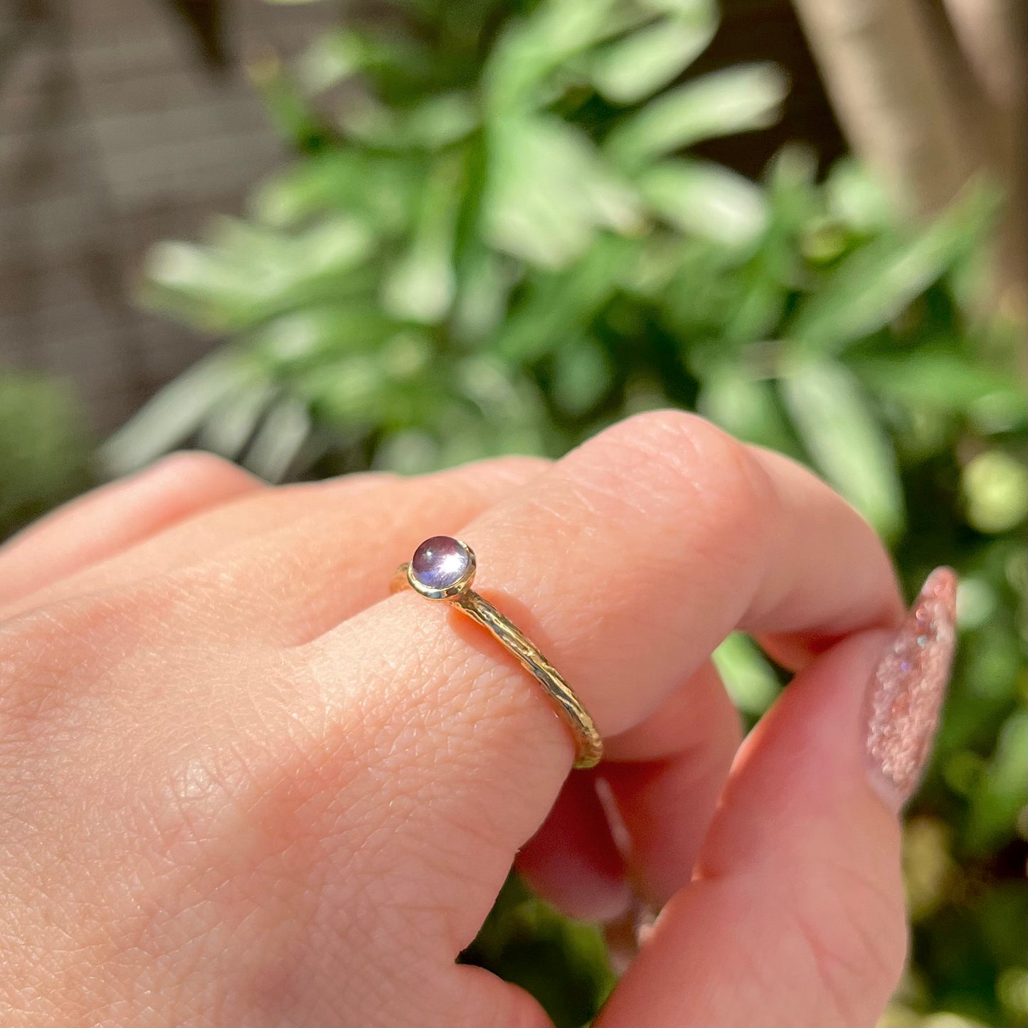 Brass petit ring 65