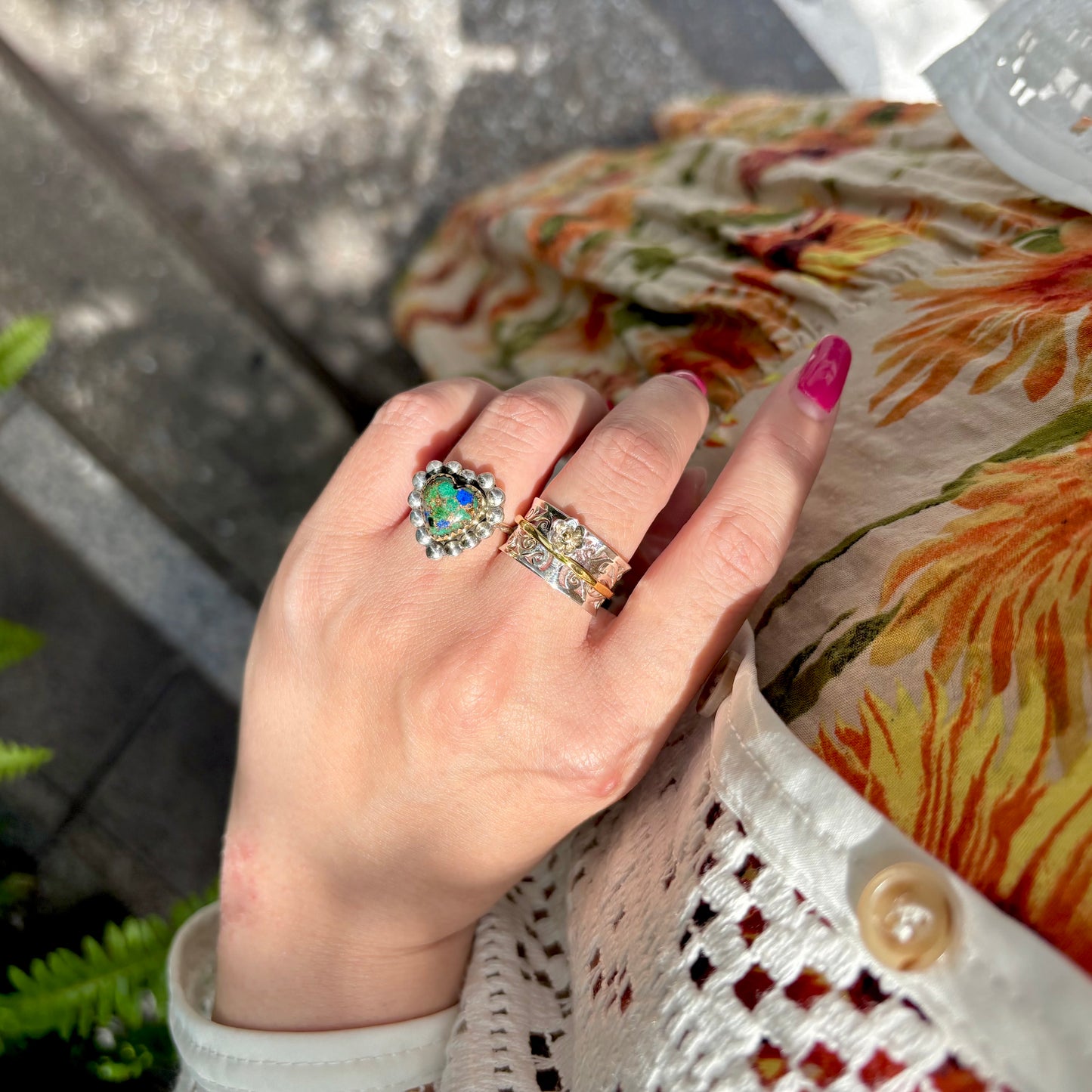 Flower Rolling ring 6