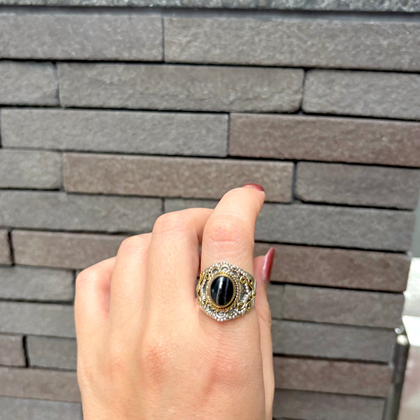 Connect ring〈 Black 〉