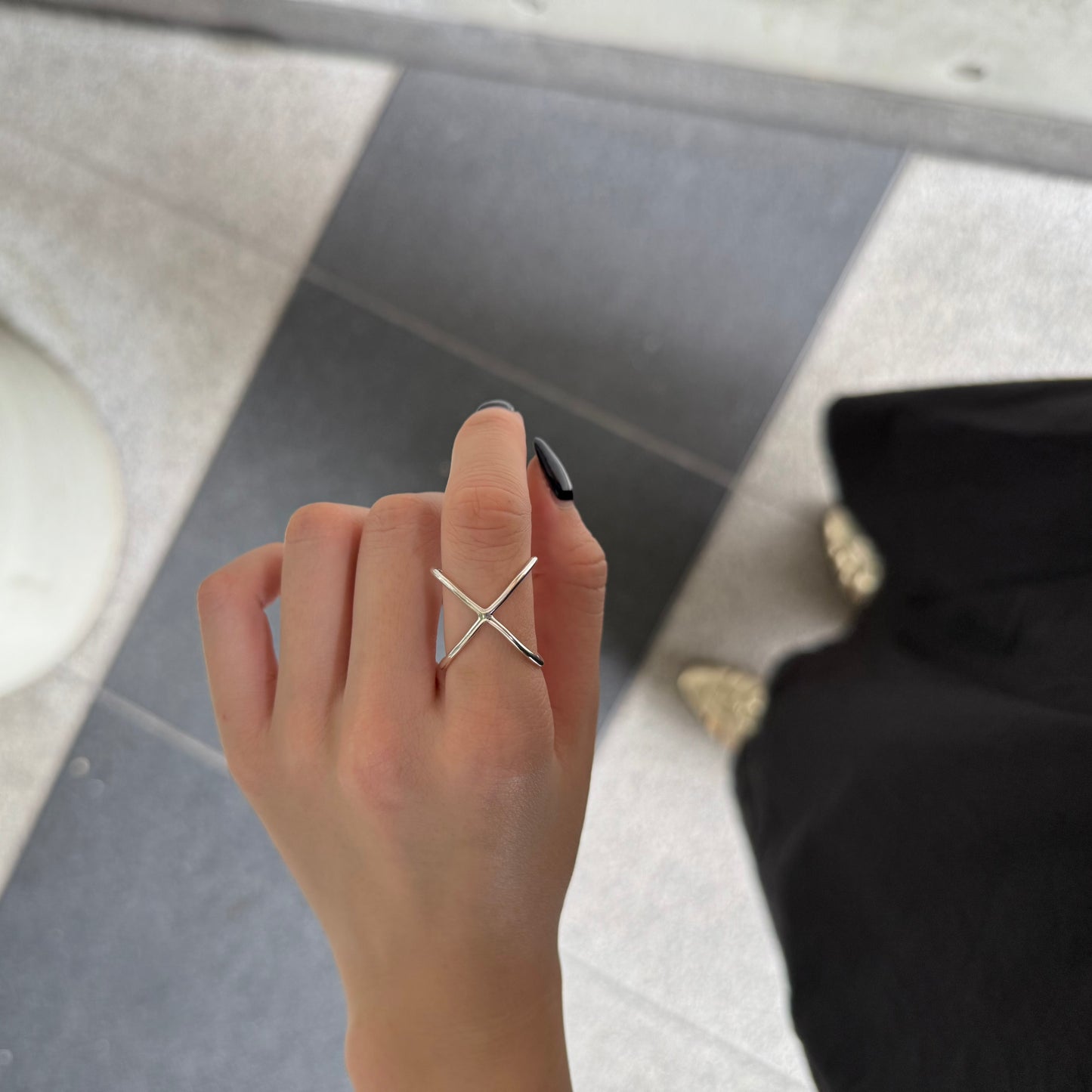 Silver925 plain ring 33
