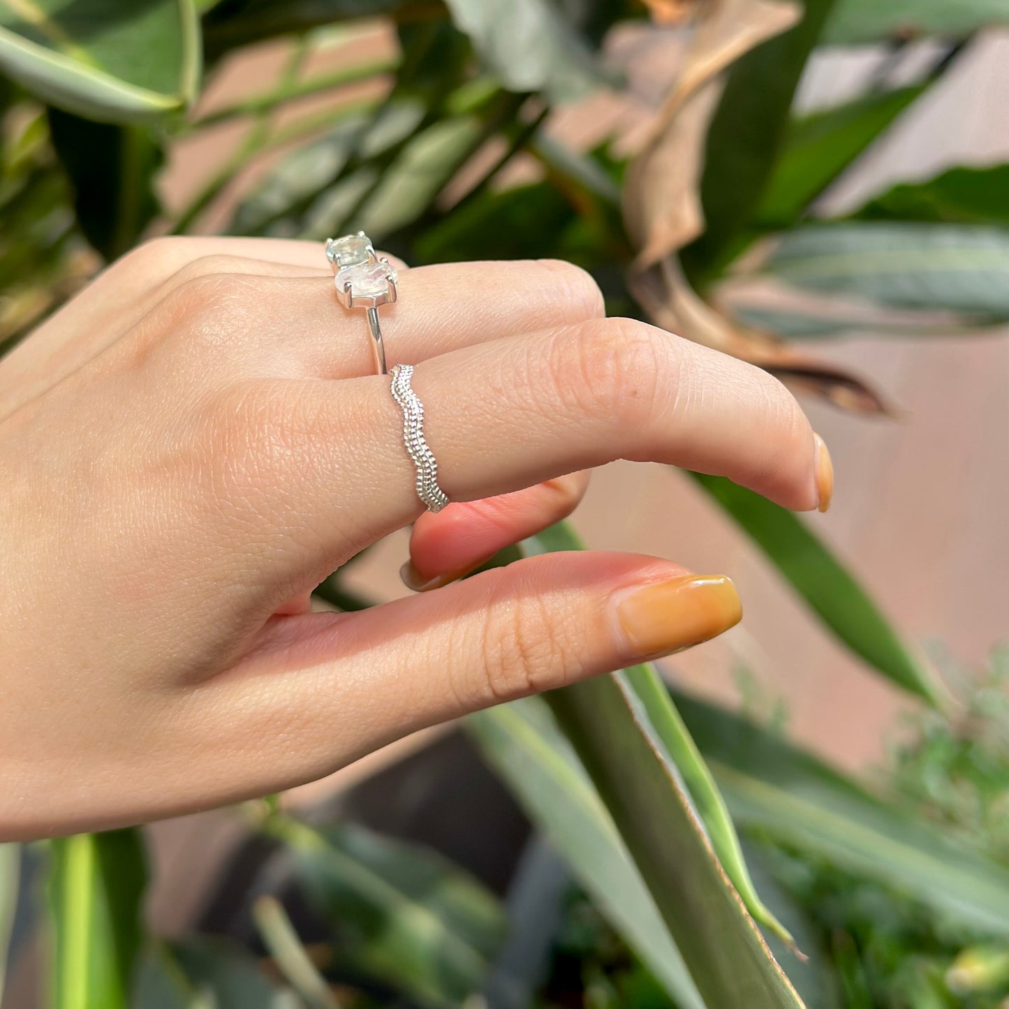 Silver925 plain ring 52