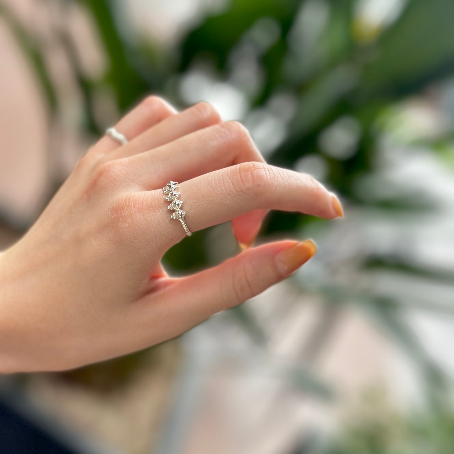Silver925 plain ring 55