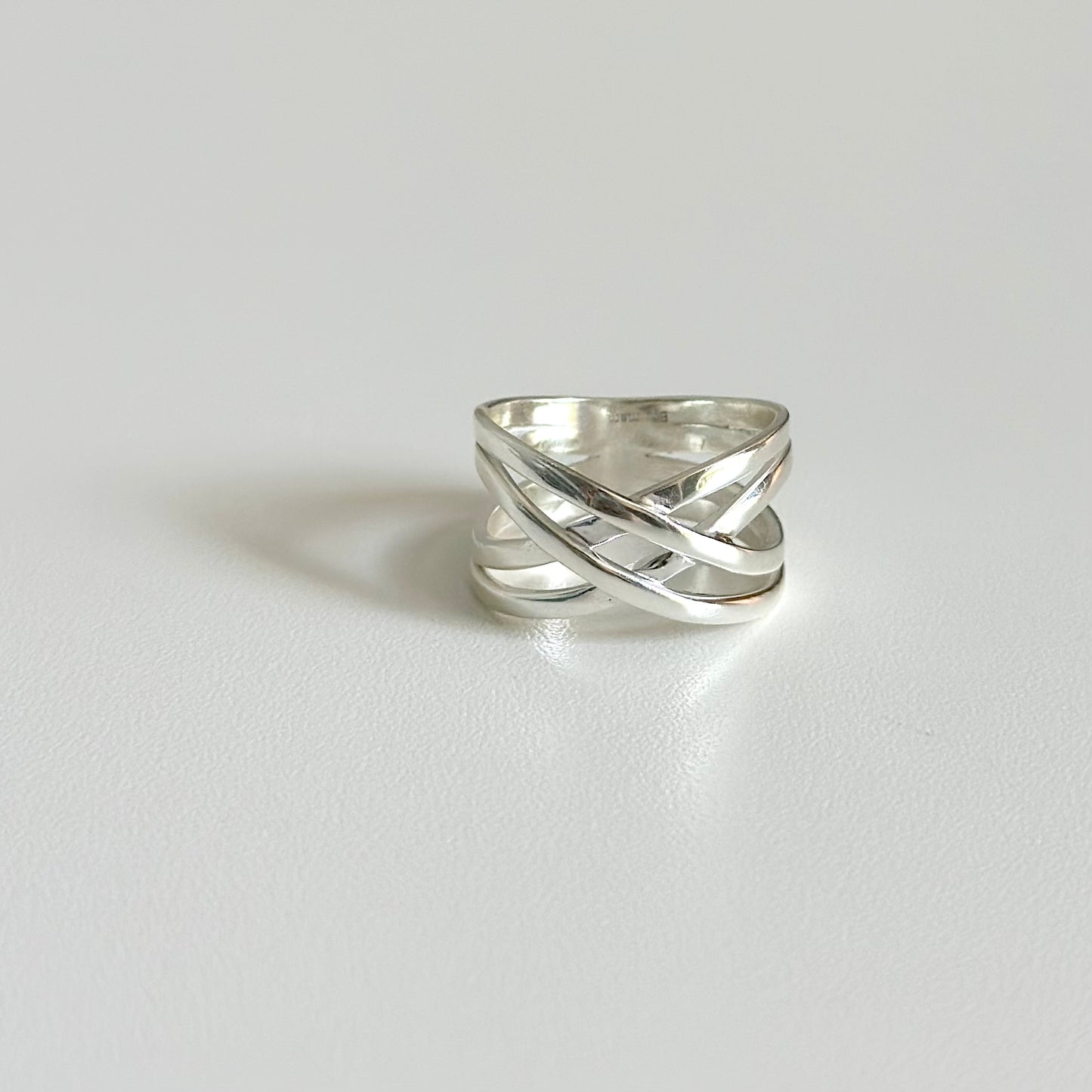 Silver925 plain ring 68