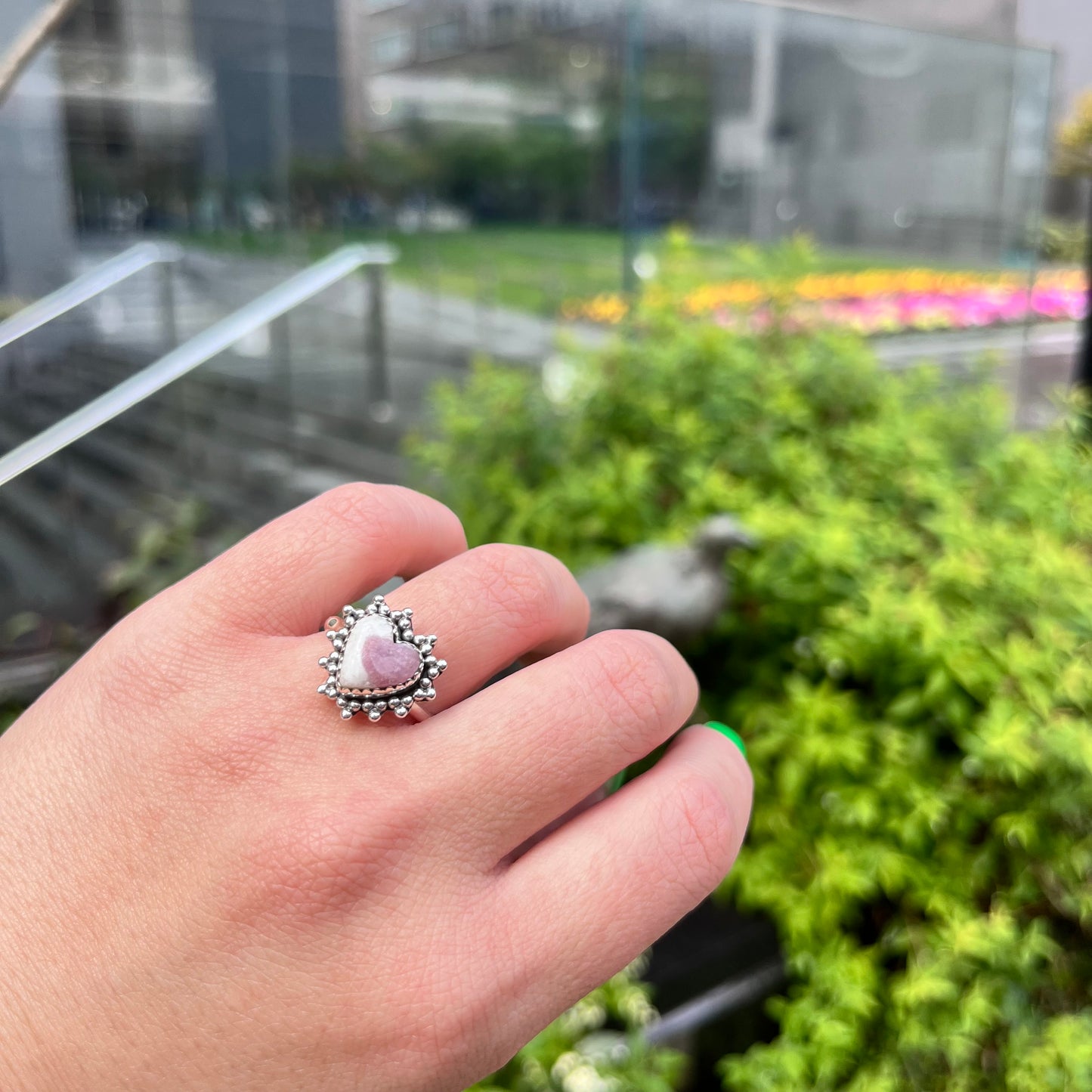 Heart ring 5