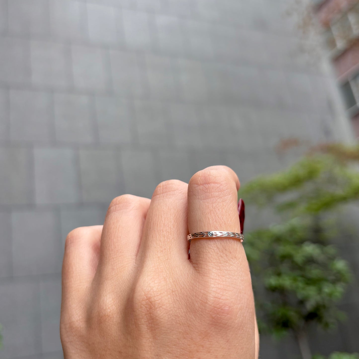 Silver925 design ring 7